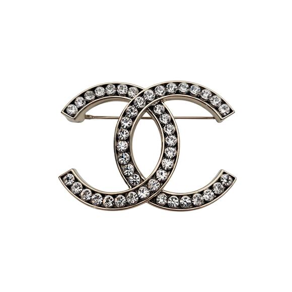 Chanel 2025 Crystal CC Brooch - Picture 1 of 6